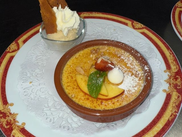 Restaurant l’Armoise Crème Brulée