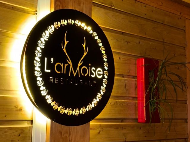 Restaurant l’Armoise Logo éclairé